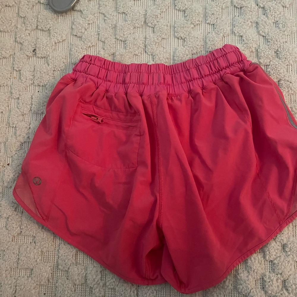 Hot pink lululemon size 2 shorts